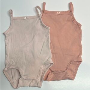 Kids One Pieces in Pink and Beige